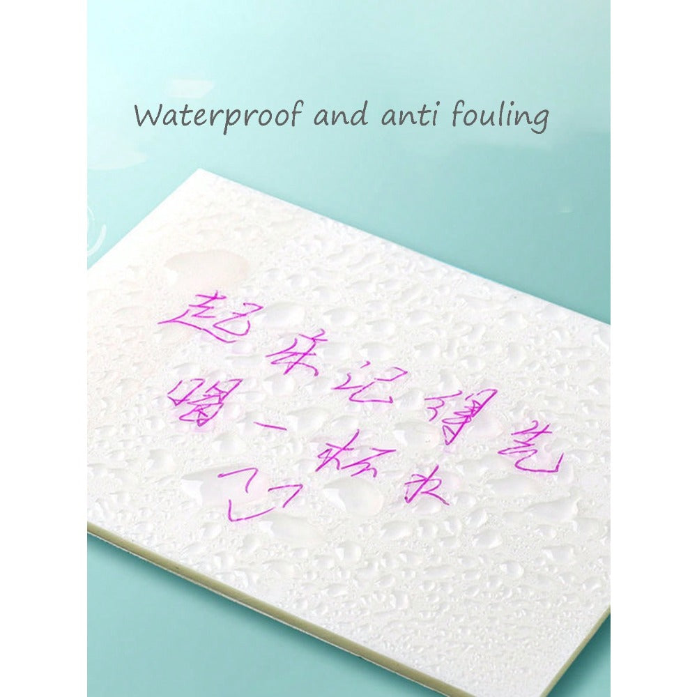 200/150/100/50pcs Transparent Sticky Notes, Minimalist Memo Pads With Adhesive, Waterproof Highlighter Stickers For Note Taking, Message, Reminder, Suitable For School Supplies, Office, Students, Professionals, Home Use