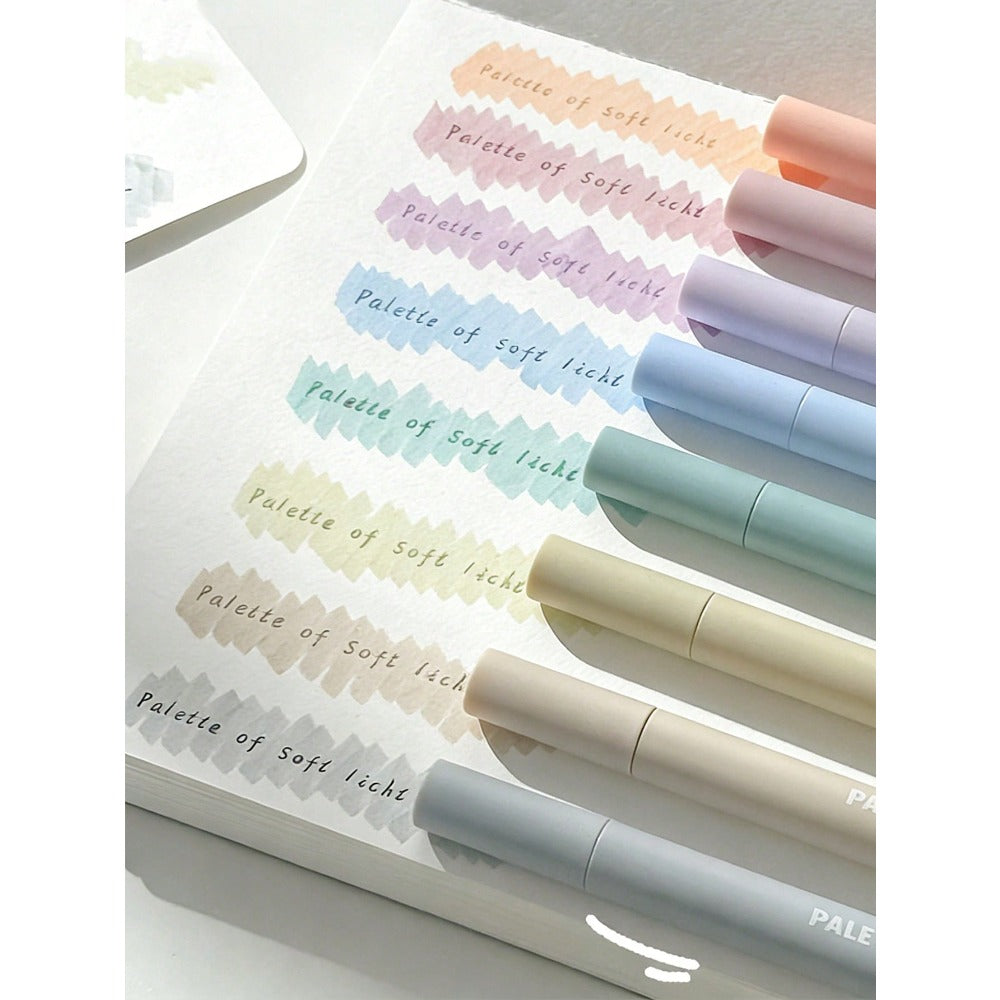 16/8/1pc Ultra-Soft Tip "Soft Glow" Highlighter, Perfect For Students And Office Workers, Ideal For Doodling, Journaling, Marking And Writing. Can Be Used As School Supplies, Holiday Gifts, Student Stationery, Back To School Gifts, Art Supplies And More.