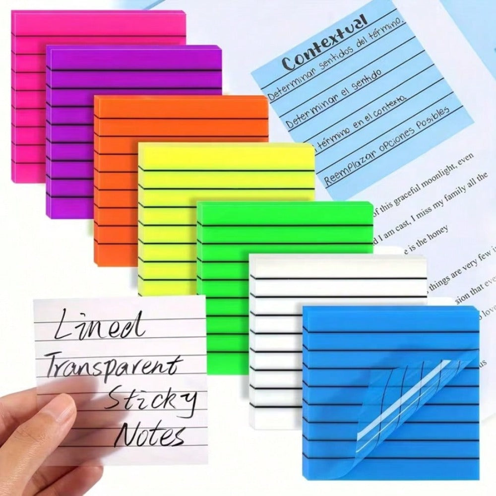 160pcs Round Waterproof Transparent Stickers, Semi-Transparent Page Marker & Sticky Notes For Office & School Supplies Back To School